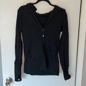 Lululemon Black Scuba Full Zip